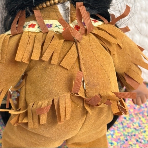 Goldenvale 1/2000 Porcelain Native American Sleeping Doll Maxine Collectors - Picture 8 of 10